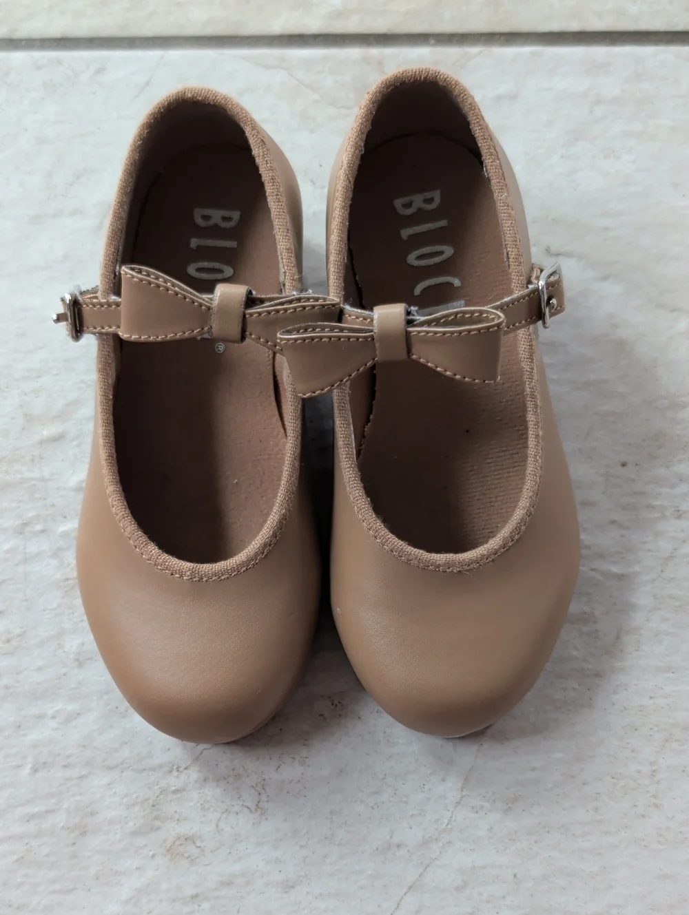 Bloch Girls Tan Tap Shoes